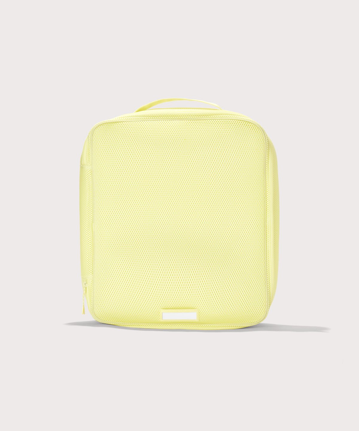 Front view of extra large Roma packing cube in citrine
