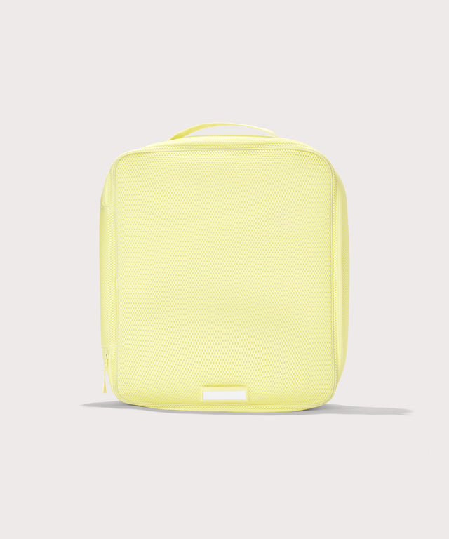 Front view of extra large Roma packing cube in citrine
