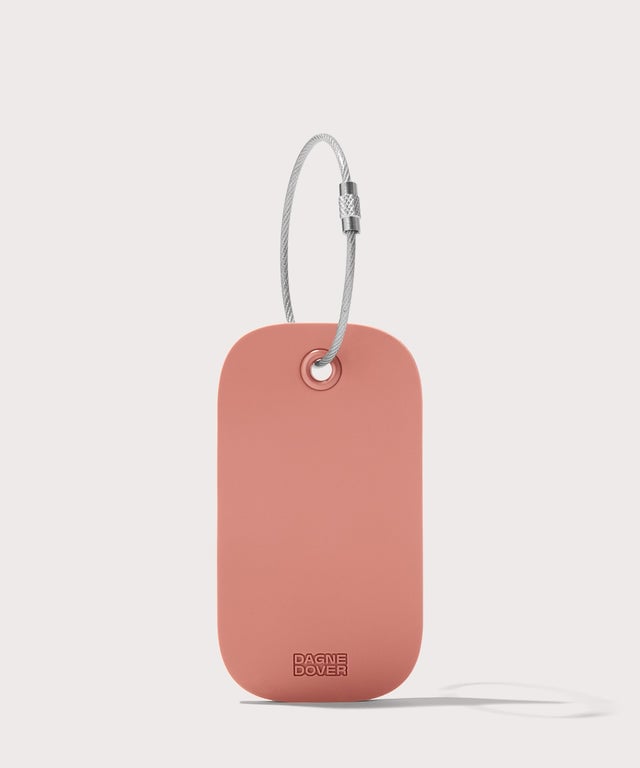 Lima Silicone Luggage Tag in Warm Dust