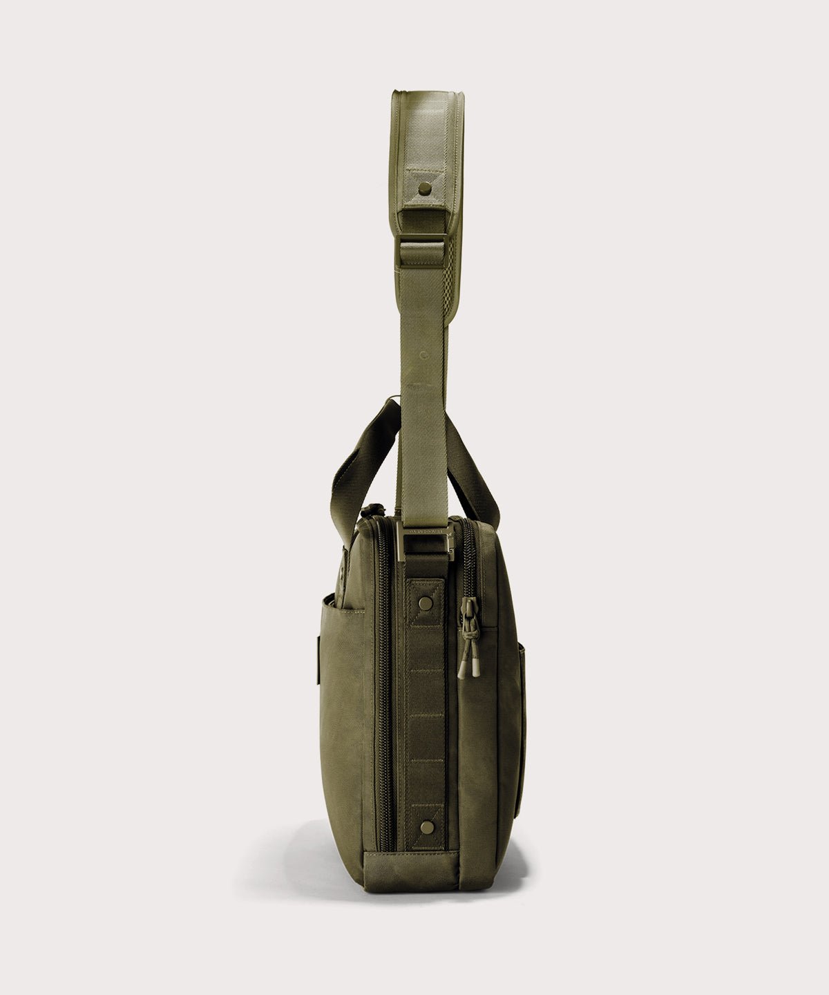Berlin Travel Brief in Dark Moss