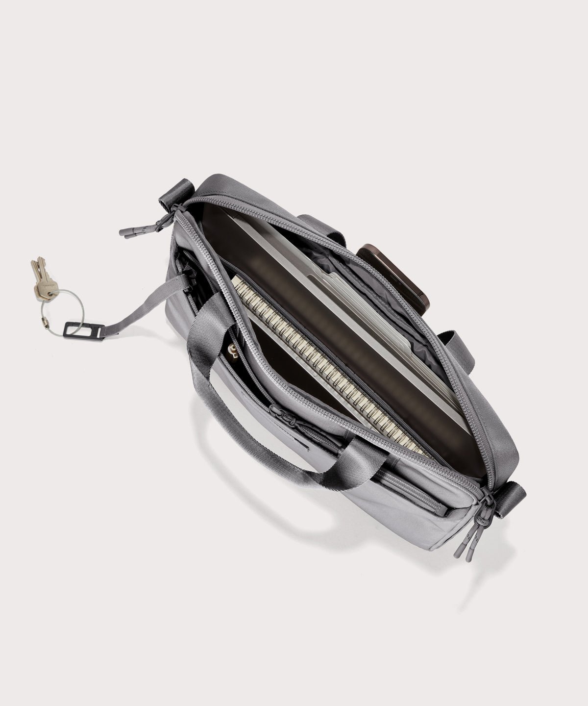 Oslo Slim Laptop Bag in Ash