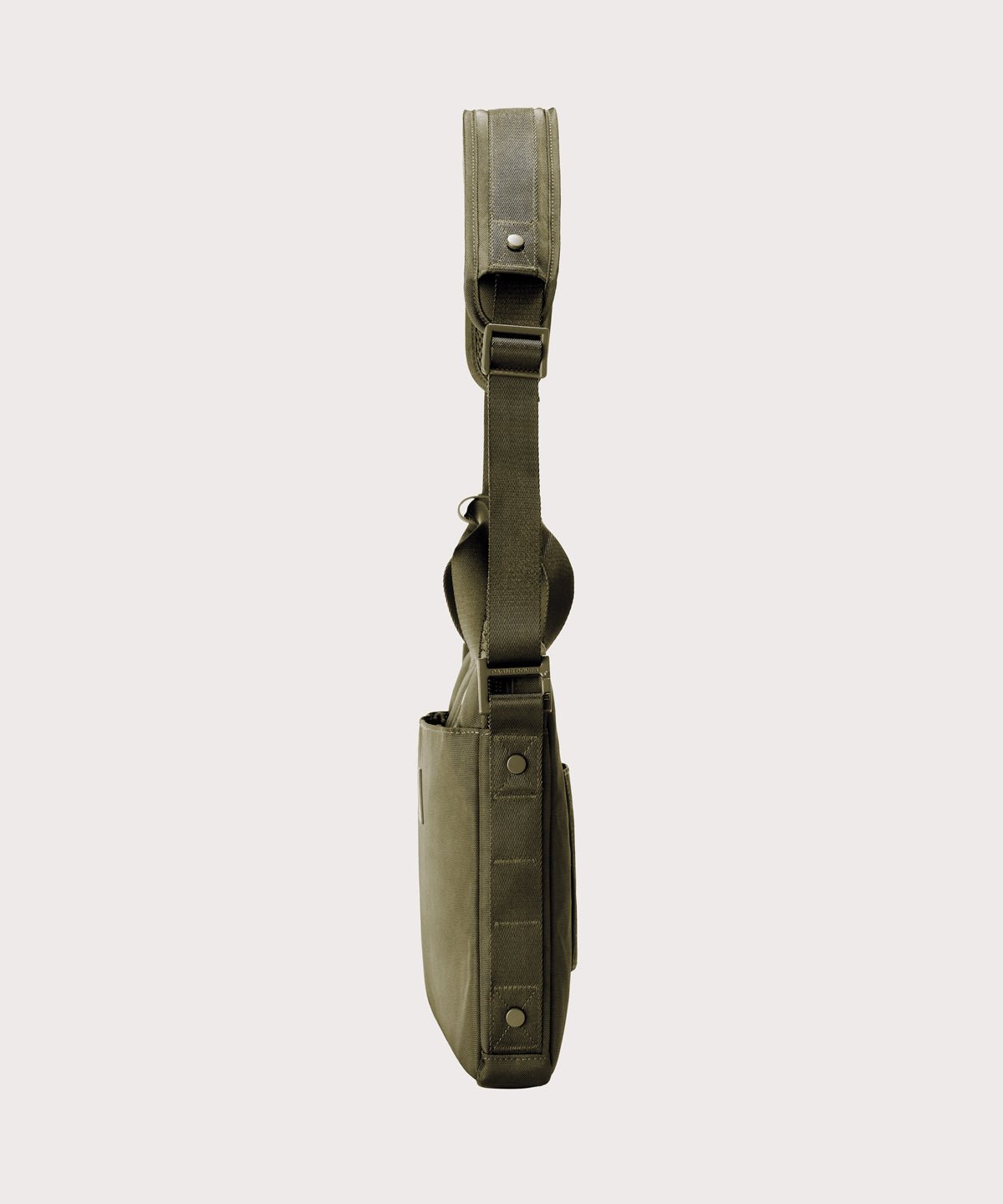 Oslo Slim Laptop Bag in Dark Moss