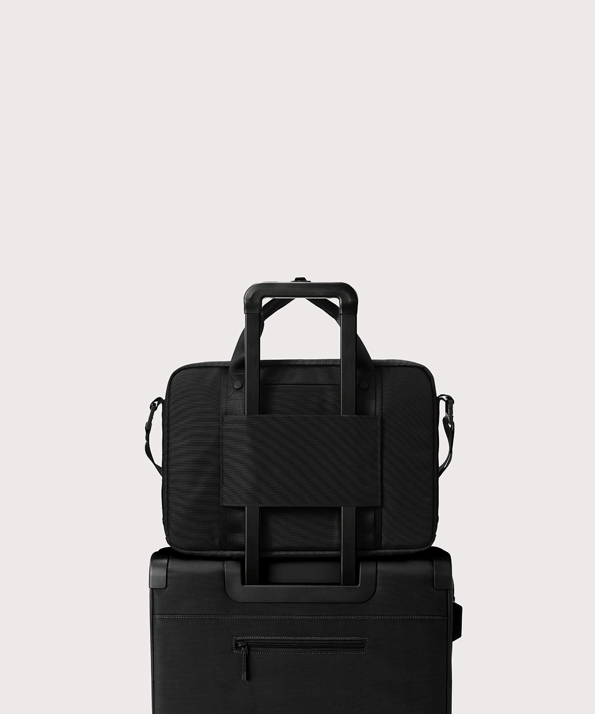 Oslo Slim Laptop Bag in Onyx