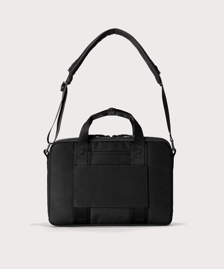 Oslo Slim Laptop Bag in Onyx