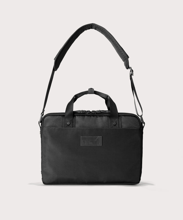 Oslo Slim Laptop Bag in Onyx