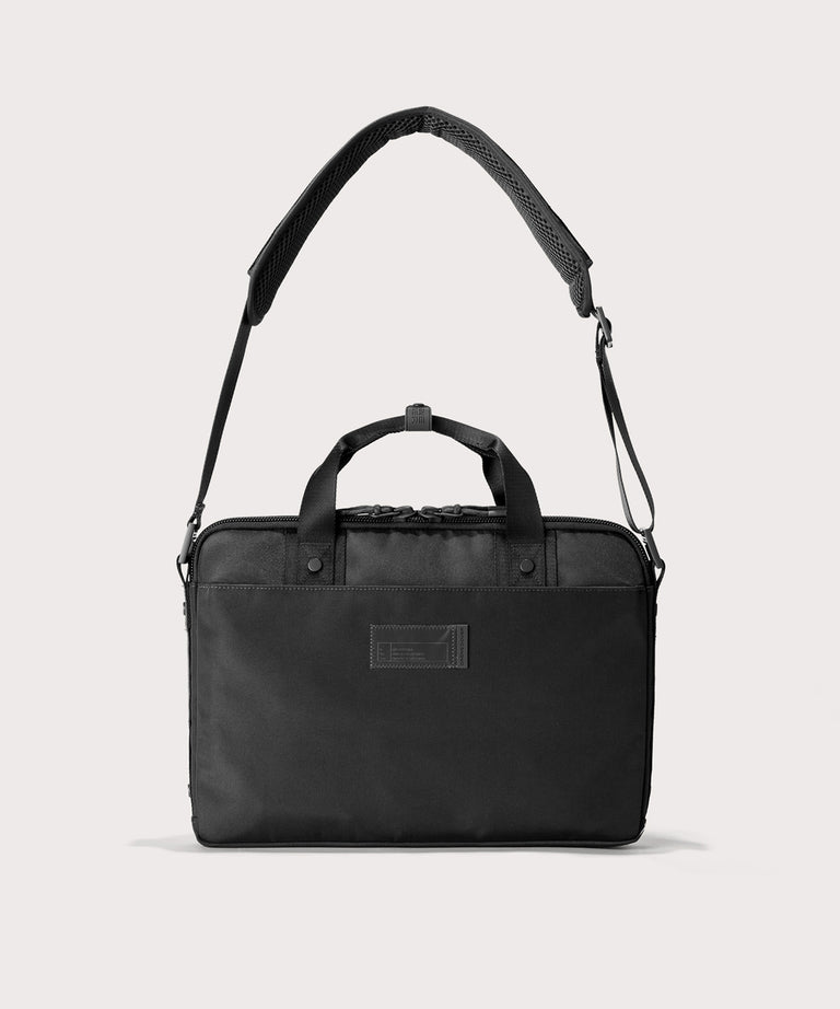 Oslo Slim Laptop Bag in Onyx