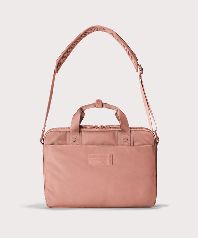 Oslo Slim Laptop Bag in Warm Dust