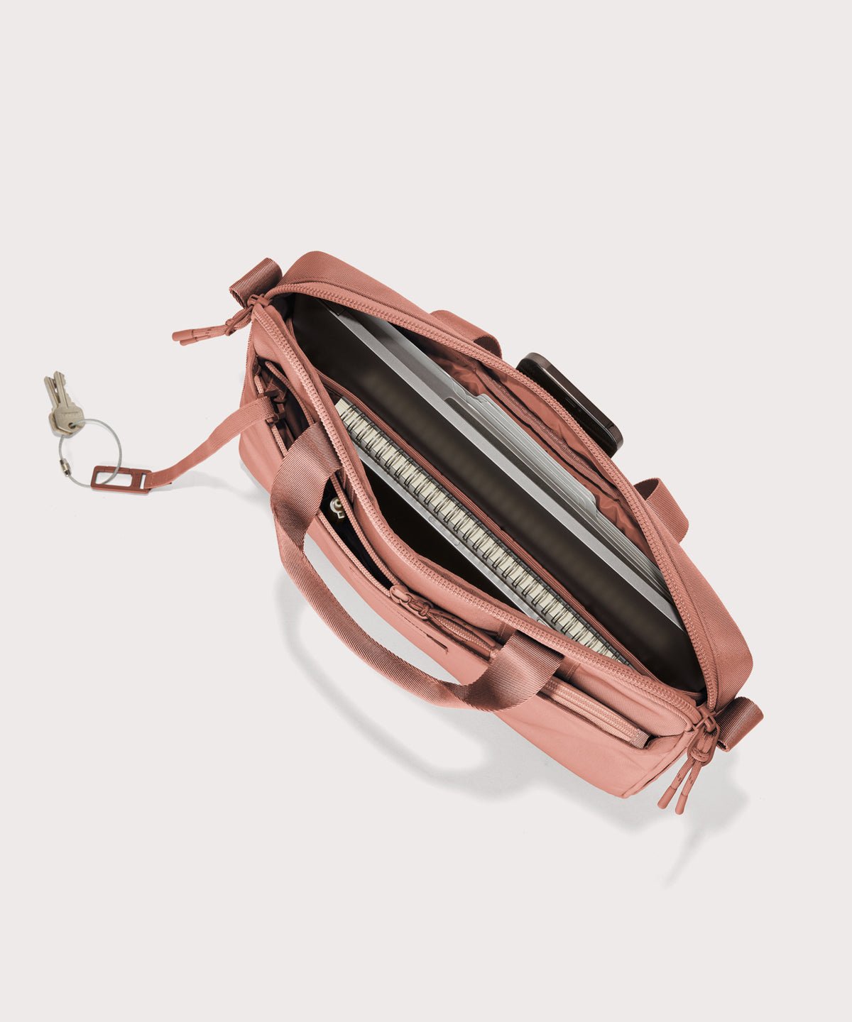 Oslo Slim Laptop Bag in Warm Dust