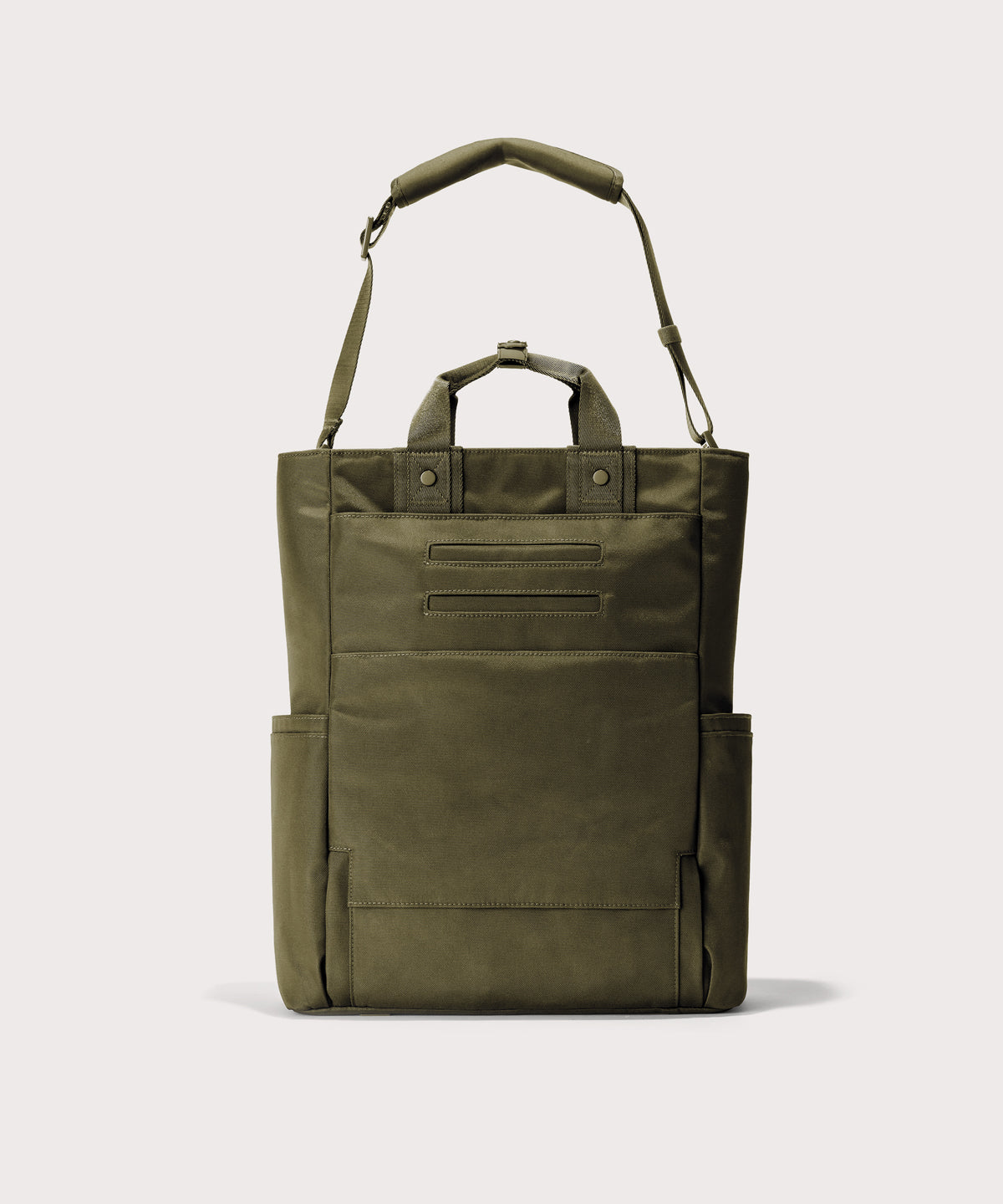 Petra Convertible Tote in Dark Moss