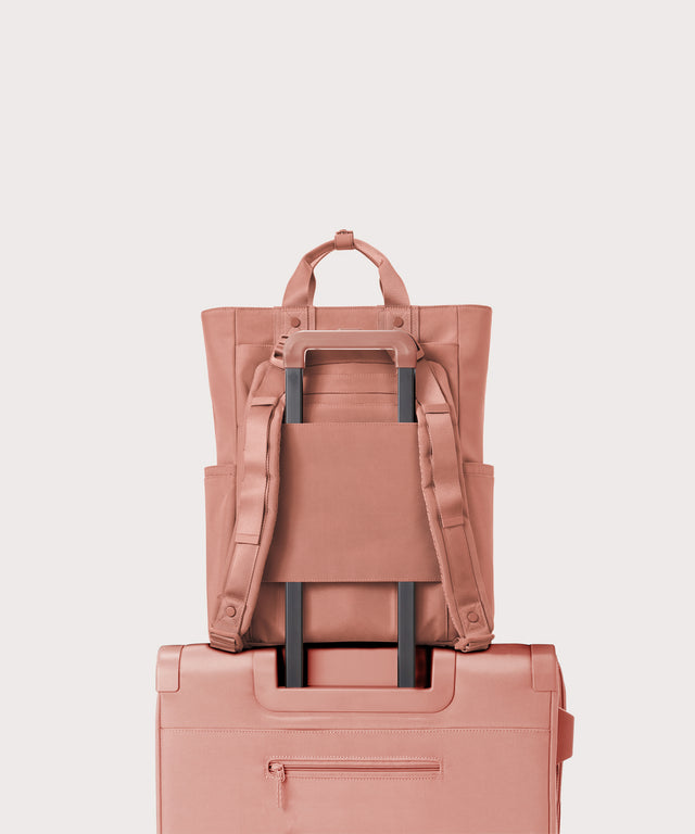 Petra Convertible Tote in Warm Dust