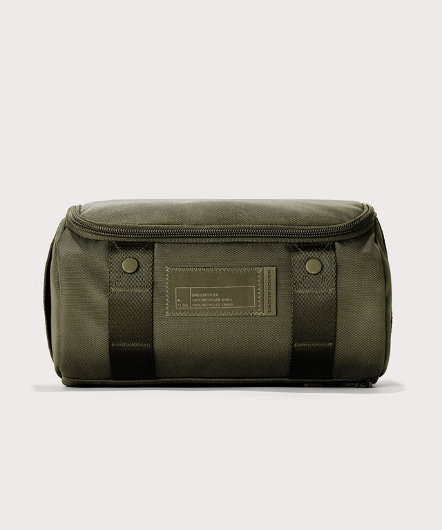 Seoul Dopp Kit in Dark Moss, Large
