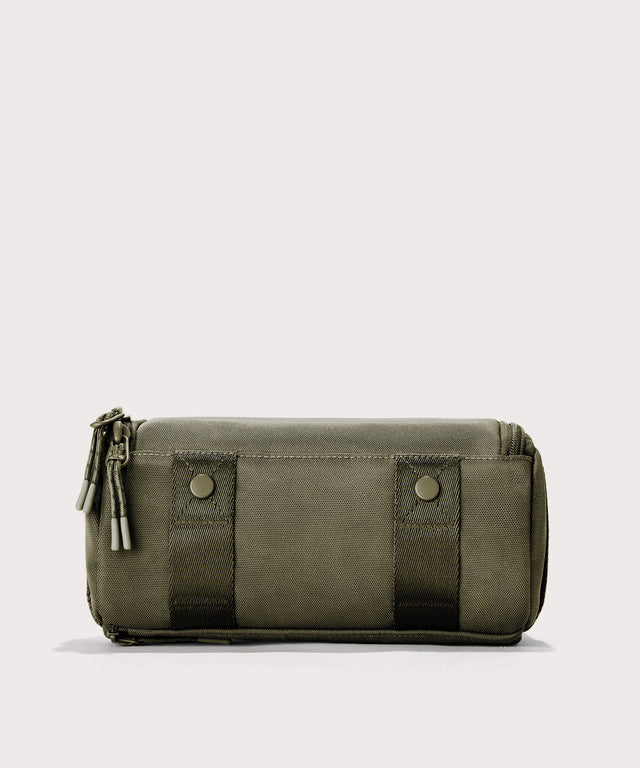 Seoul Dopp Kit in Dark Moss, Small