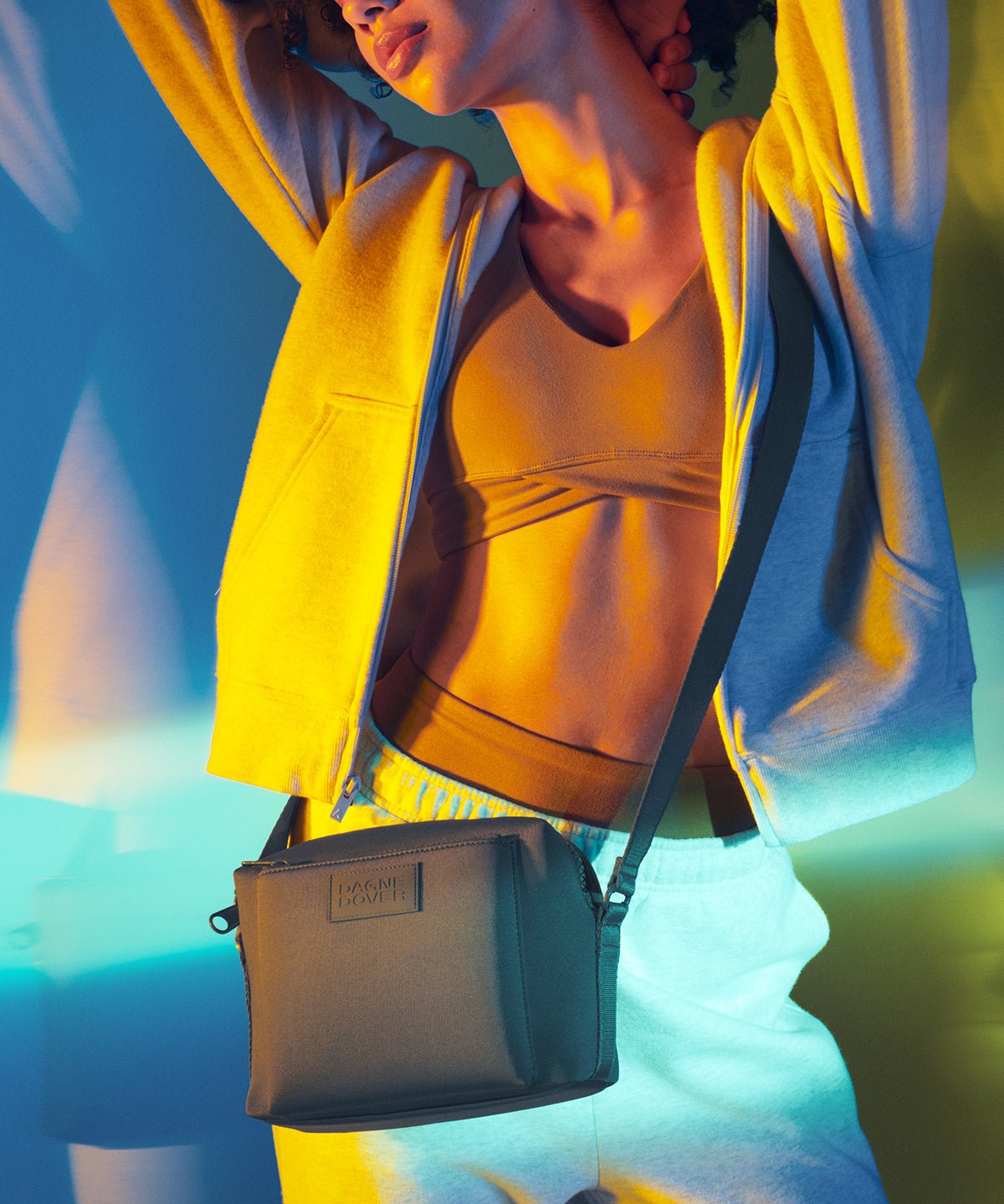 Micah Crossbody in Matcha Latte