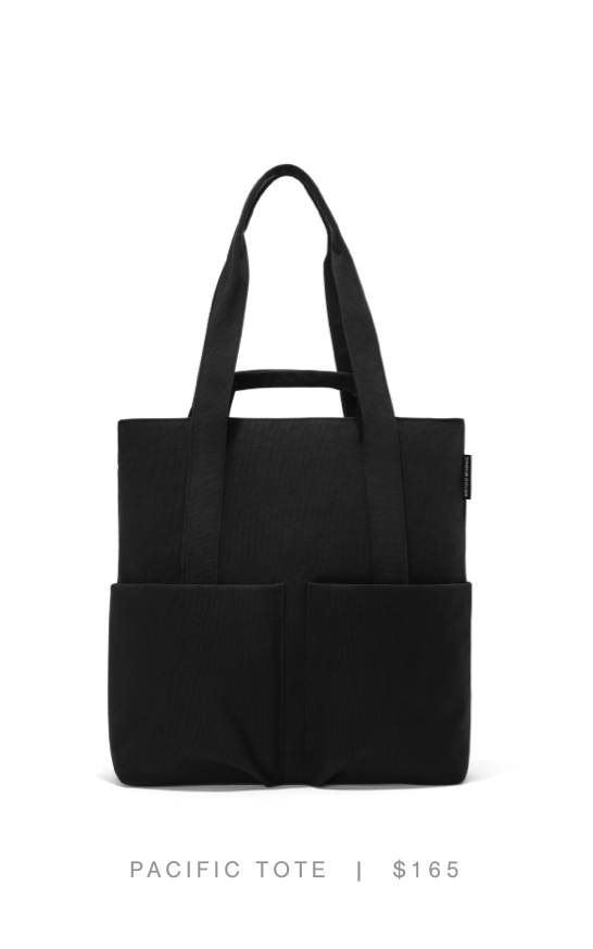 Pacific Tote, Onyx - $165