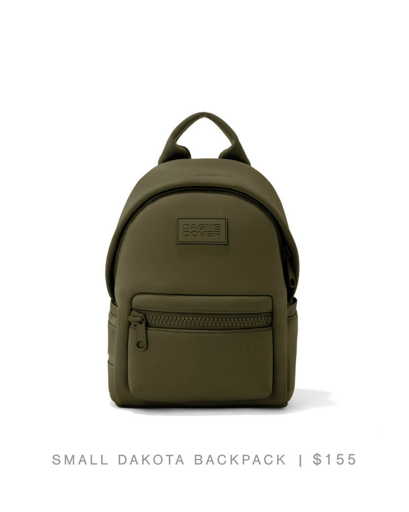 Small Dakota Backpack - Dark Moss