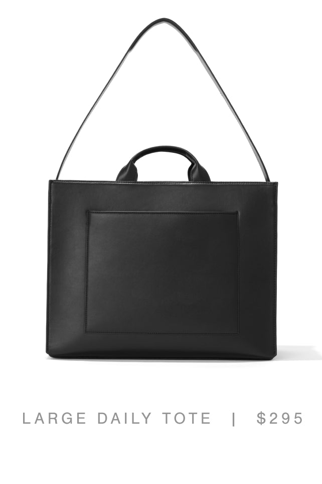 Large Daily Tote - Onyx