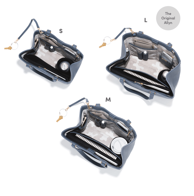 The Right Allyn Tote - Leather Bag Size Guide | Dagne Dover