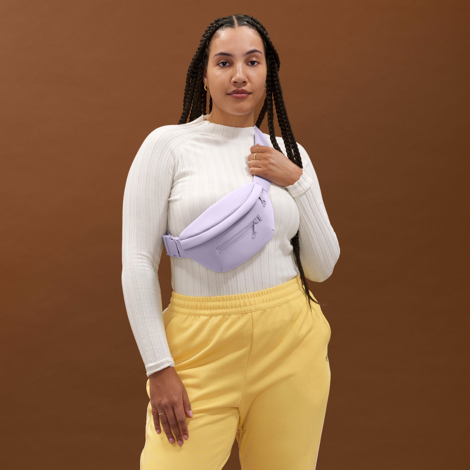 Dagne Dover Ace Fanny Pack - Heather Grey