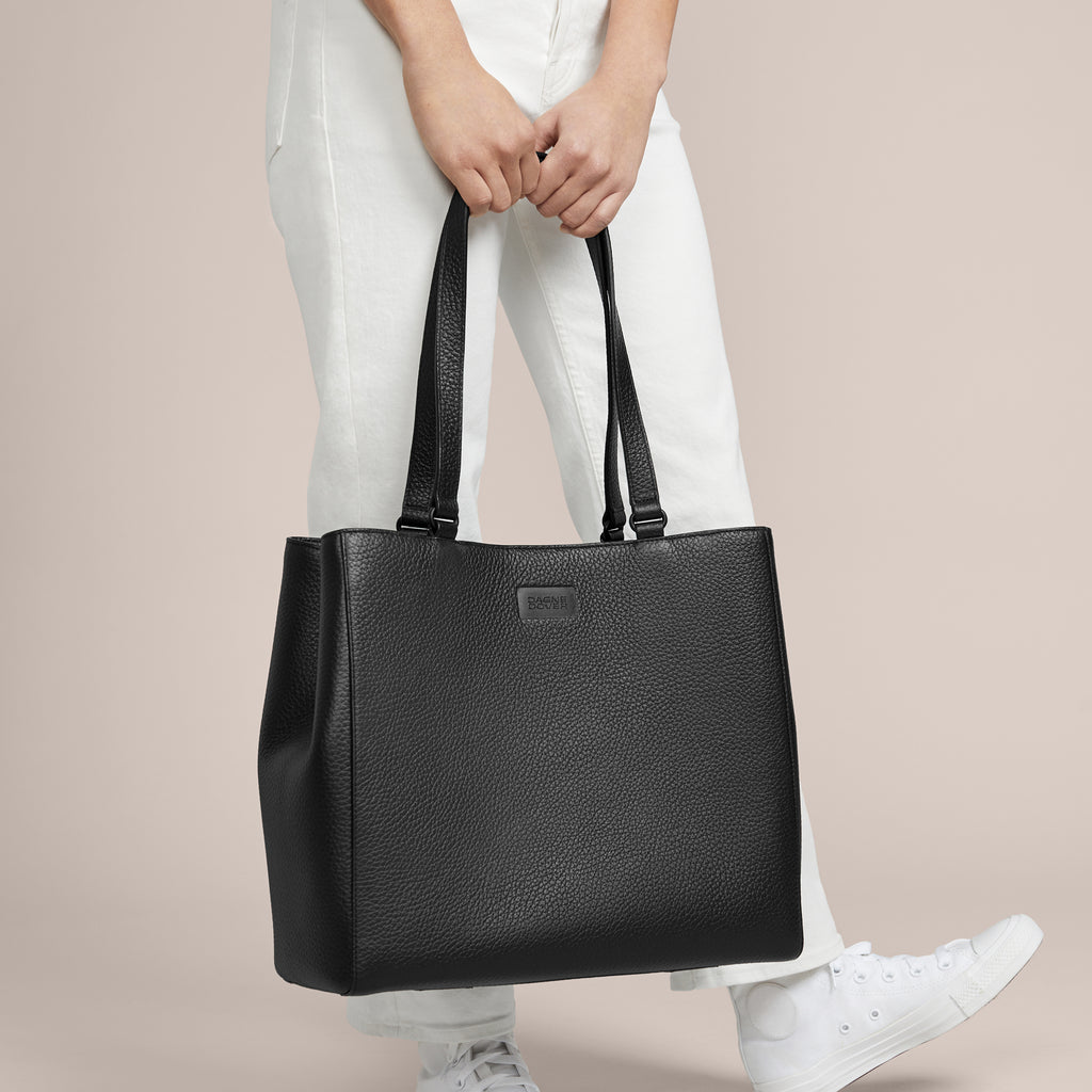 Allyn Tote - Leather Tote for Work & Weekends | Dagne Dover